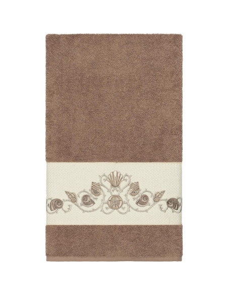 Conjunto de Toallas KHALPERA 3 Piezas Algodón Turco Café Latte Conjunto de Toallas KHALPERA 3 Piezas Algodón Turco Café Latte