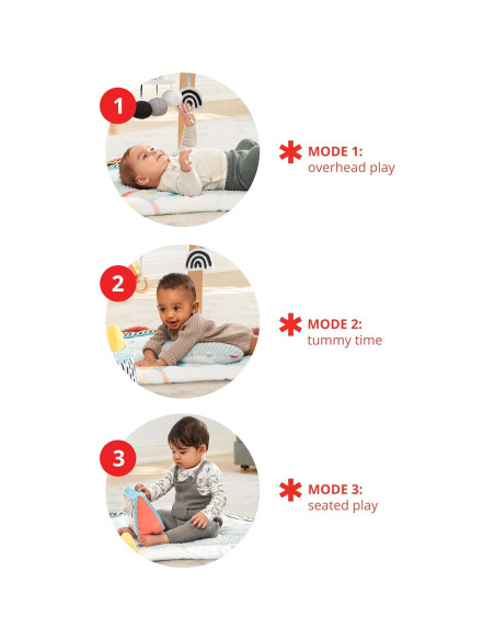 Gimnasio de Juego Montessori Skip Hop + Juguete Dentición Elefante Gimnasio de Juego Montessori Skip Hop + Juguete Dentición Elefante