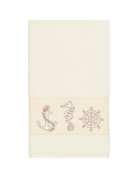 Juego de Toallas Marítimo Khalpera 3 Piezas 100% Algodón Turco Juego de Toallas Marítimo Khalpera 3 Piezas 100% Algodón Turco