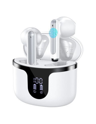 Auriculares Inalámbricos Bluetooth 5.3 BHNYBWUL S47 50h Batería