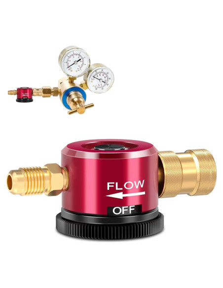 Regulador de Nitrógeno Bomis para HVAC - Purga Ajustable Metal Regulador de Nitrógeno Bomis para HVAC - Purga Ajustable Metal
