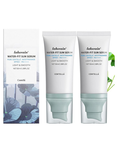 Protector Solar Centella SPF50 XBGEZK 2 Pcs Suero Hidratante