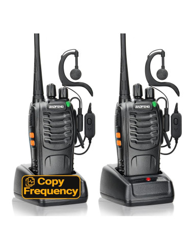 Walkie Talkies BAOFENG BF888S 2 Paquete Largo Alcance 4.83 km