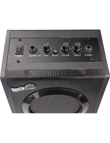 Kit de Guitarra Eléctrica RockJam Completo con Amplificador 10W