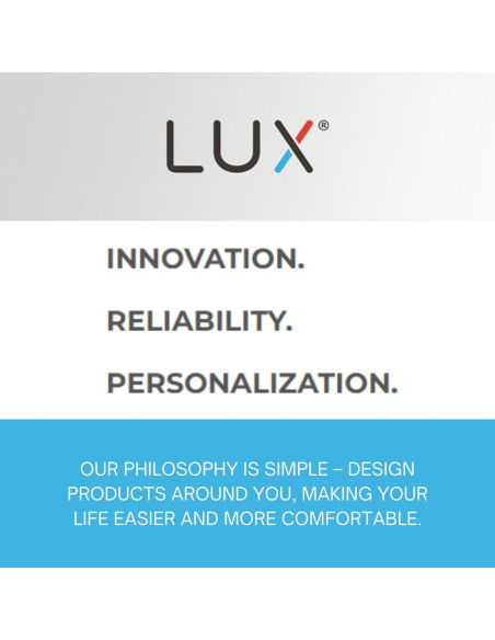Termostato Programable LUX LTX500U 5-2 Días Wi-Fi Blanco Termostato Programable LUX LTX500U 5-2 Días Wi-Fi Blanco