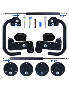 Kit de Hardware para Cama Murphy FleiSleep Horizontal Twin XL