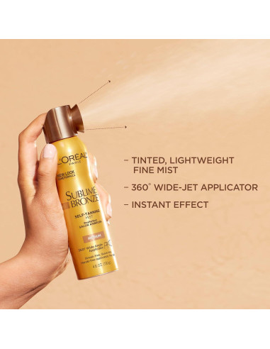 Autobronceador L'Oreal Paris Sublime Bronze 130g Bronceado Natural