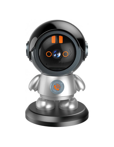 Cámara de Seguridad Sanpyl 1080P Rotativa con APP y Visión Nocturna