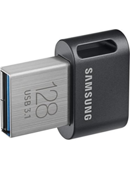Samsung FIT Plus USB 3.1 Flash Drive 128GB 400MB/s Gris Samsung FIT Plus USB 3.1 Flash Drive 128GB 400MB/s Gris