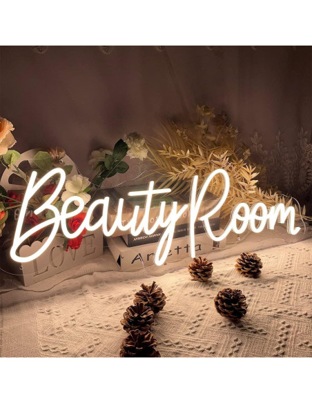 Cartel de Neón LED Sala de Belleza ZPLNOSIN 40x14.4cm Cartel de Neón LED Sala de Belleza ZPLNOSIN 40x14.4cm