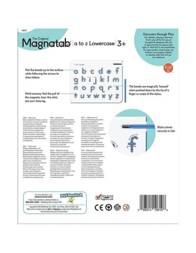 Magnatab A-Z Letras Minúsculas PlayMonster 27.94x22.86 cm