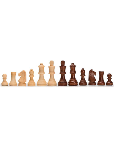 Juego de Ajedrez Husaria Staunton No. 4 con 2 Reinas Extra