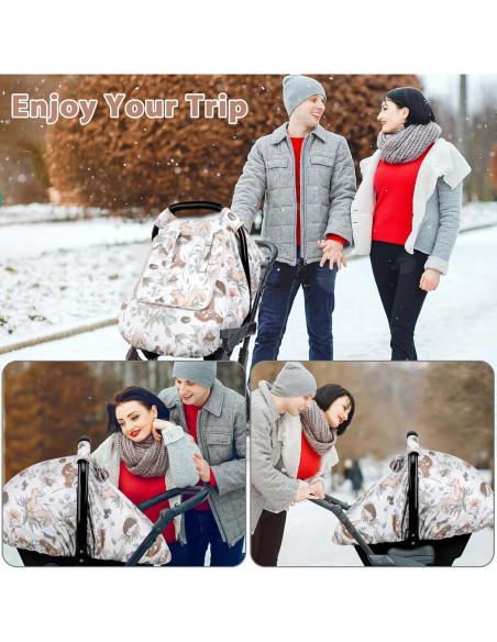 Funda de Asiento de Coche para Bebé CARUILI Invierno a Prueba de Patadas Funda de Asiento de Coche para Bebé CARUILI Invierno a Prueba de Patadas