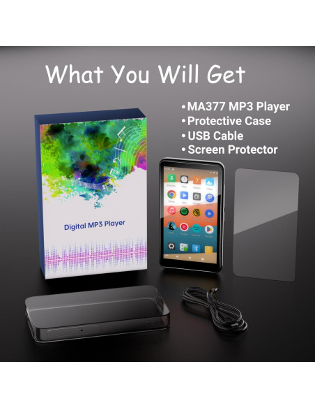 Reproductor MP3 DGTenk para Niños 144GB Android Bluetooth Reproductor MP3 DGTenk para Niños 144GB Android Bluetooth