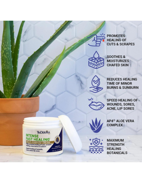 Crema Sanadora TriDerma 113g - Alivio Irritaciones Piel Crema Sanadora TriDerma 113g - Alivio Irritaciones Piel