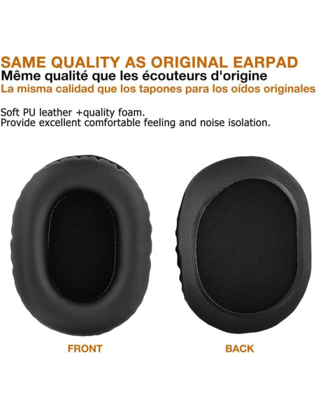 Almohadillas de Reemplazo para Auriculares Turtle Beach Recon 70 Almohadillas de Reemplazo para Auriculares Turtle Beach Recon 70