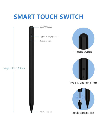 Lápiz Stylus Activo COO para Pantallas Táctiles iOS/Android