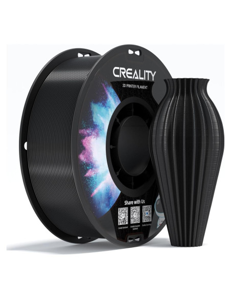 Filamento PETG Creality 1.75mm 1kg Negro Alta Resistencia Filamento PETG Creality 1.75mm 1kg Negro Alta Resistencia