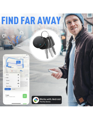Rastreador Bluetooth para Android Fortunepro 4 Piezas 100m