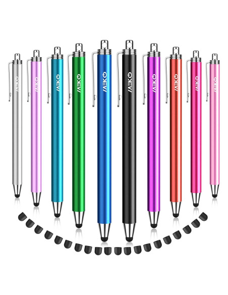 Bolígrafos Stylus MEKO 10 Piezas con 20 Puntas Reemplazo Bolígrafos Stylus MEKO 10 Piezas con 20 Puntas Reemplazo
