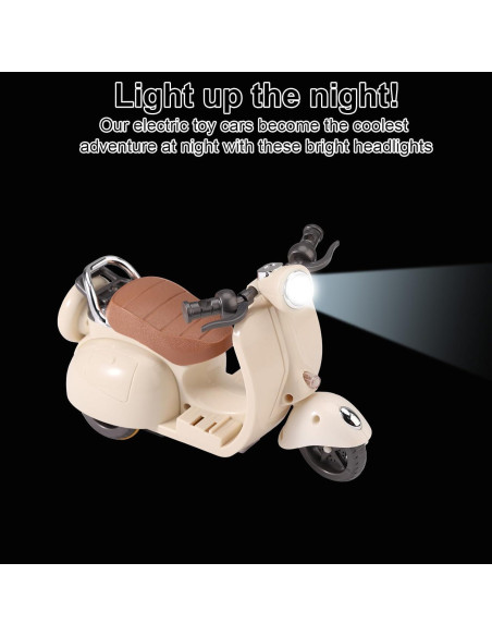Mini Scooter Juguete Interactivo BTFO con Música y Luz 19x12.5cm Mini Scooter Juguete Interactivo BTFO con Música y Luz 19x12.5cm