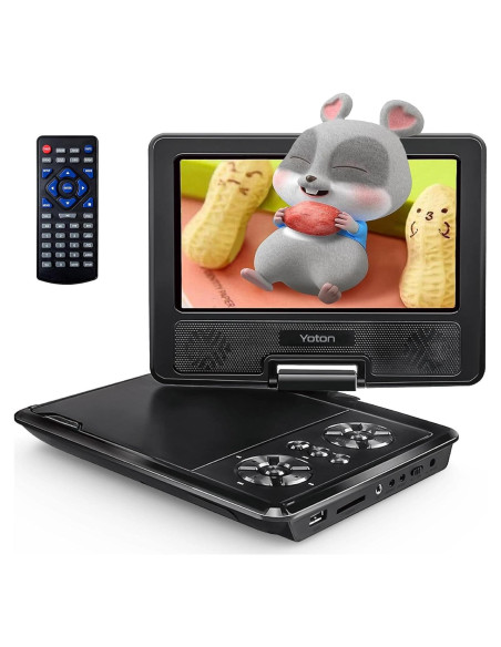 Reproductor de DVD Portátil YOTON YD075 7.5" HD para Niños Reproductor de DVD Portátil YOTON YD075 7.5" HD para Niños