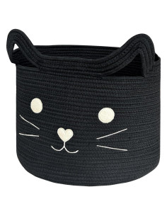 Canasta Grande para Juguetes de Gato VK VK-LIVING 38x36cm