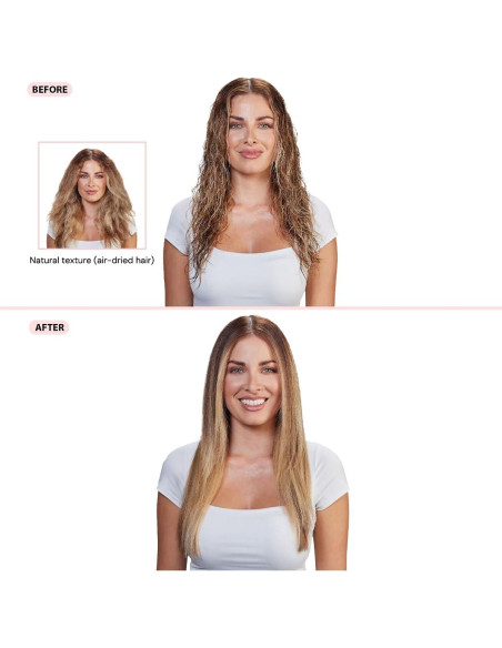 Cepillo Secador 2-en-1 L'ANGE HAIR AIRess Negro - Alisa y Seca Cepillo Secador 2-en-1 L'ANGE HAIR AIRess Negro - Alisa y Seca