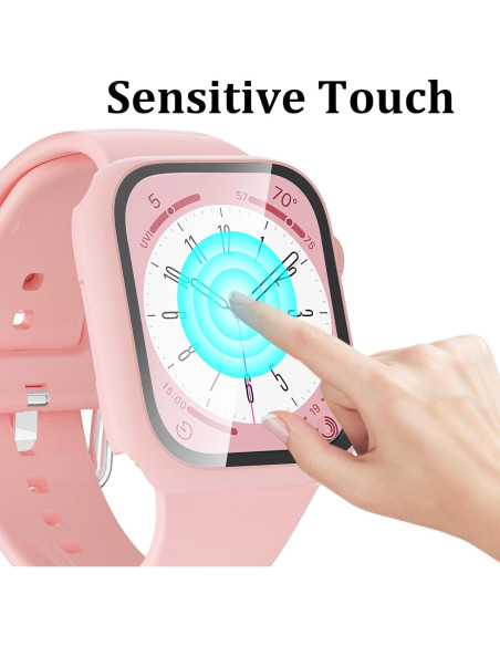 Funda QCKANLJ para Apple Watch 40mm Series 6/5/4/SE - 6 Piezas Funda QCKANLJ para Apple Watch 40mm Series 6/5/4/SE - 6 Piezas
