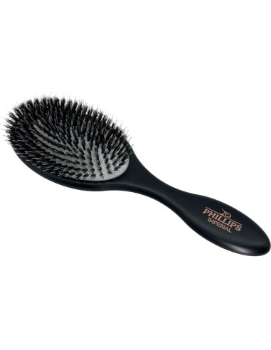 Cepillo Ovalado Phillips Brush Negro con Cerdas de Jabalí