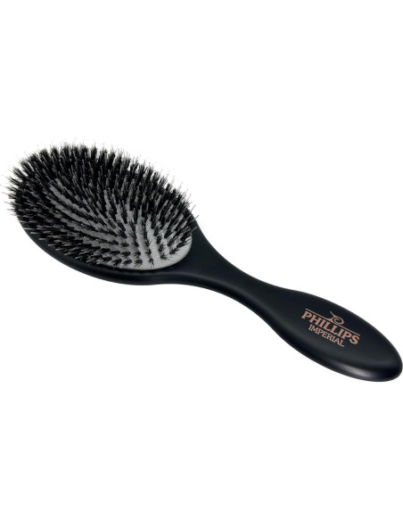 Cepillo Ovalado Phillips Brush Negro con Cerdas de Jabalí Cepillo Ovalado Phillips Brush Negro con Cerdas de Jabalí