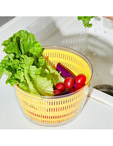 Secadora de Verduras Eléctrica Goldmeet 4L USB Azul
