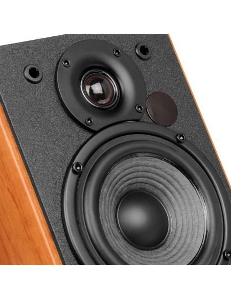 Altavoces Edifier R1380T Estantería 2.0 42W RMS Marrón Altavoces Edifier R1380T Estantería 2.0 42W RMS Marrón