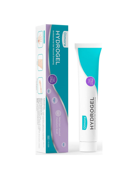 Gel Antibacteriano Dimora Hidrogel Plata 28.35g para Heridas Gel Antibacteriano Dimora Hidrogel Plata 28.35g para Heridas
