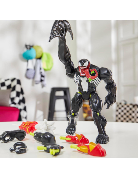 Figura de Acción Marvel Venom MixMashers 12 cm Personalizable Figura de Acción Marvel Venom MixMashers 12 cm Personalizable
