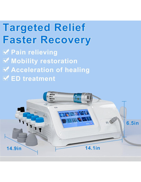 Máquina de Terapia de Ondas de Choque GWODE - Masajeador Muscular Máquina de Terapia de Ondas de Choque GWODE - Masajeador Muscular