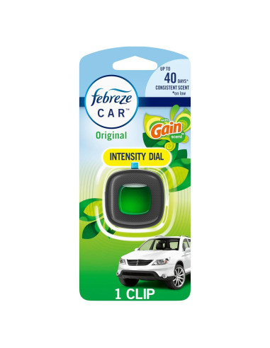 Ambientador de Auto Febreze Gain Original - 1 Unidad