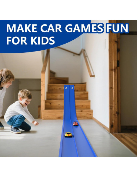 Pista de Carreras Flexible 4.57 m para Coches 1:64 - DIY Pista de Carreras Flexible 4.57 m para Coches 1:64 - DIY