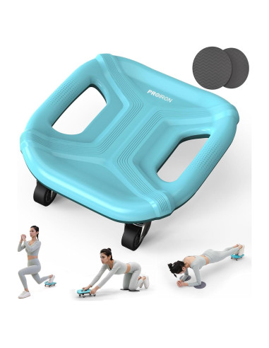Rueda de Abdominales PROIRON con Almohadillas - Azul