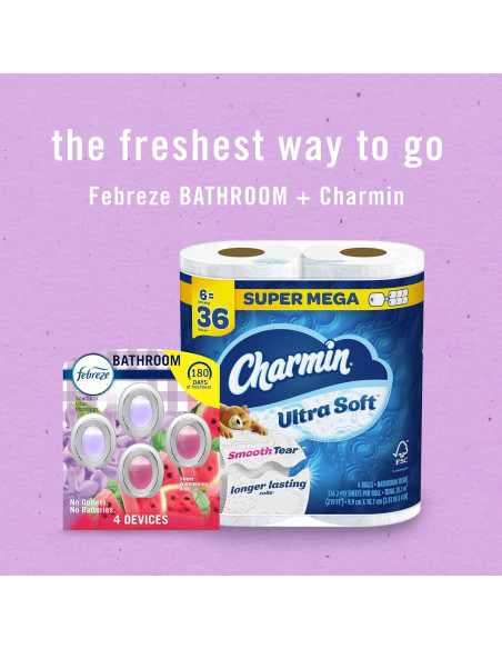 Ambientador Febreze Small Spaces, Aroma Sandía y Lila, 45 Días Ambientador Febreze Small Spaces, Aroma Sandía y Lila, 45 Días