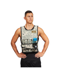 Chaleco de Pesas Ajustable CROSS101 Camuflado 9-63.5kg