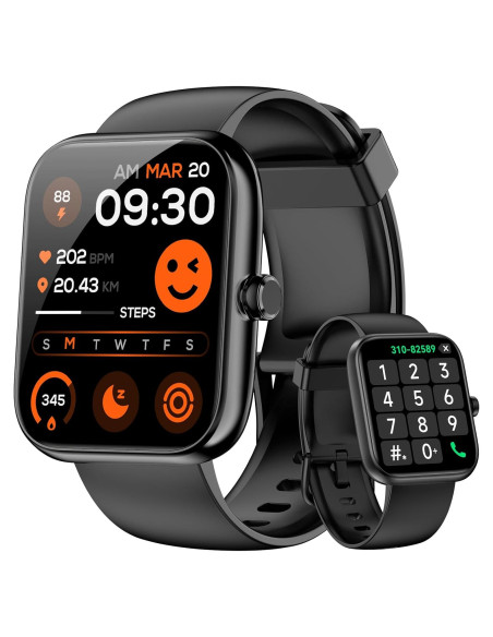 Reloj Inteligente Mikego IDW25 con Alexa, Pantalla 1.83" HD Reloj Inteligente Mikego IDW25 con Alexa, Pantalla 1.83" HD