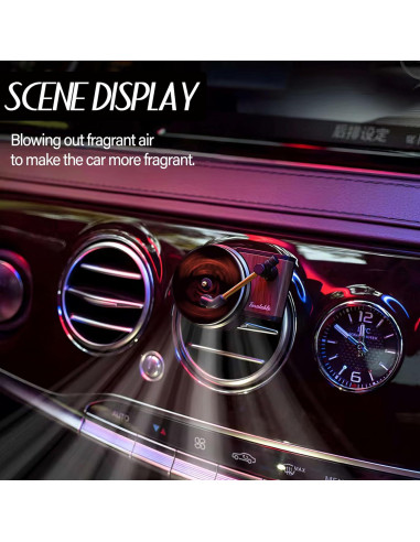 Ambientador de Aire para Auto Maicican Tocadiscos Retro 12PCS