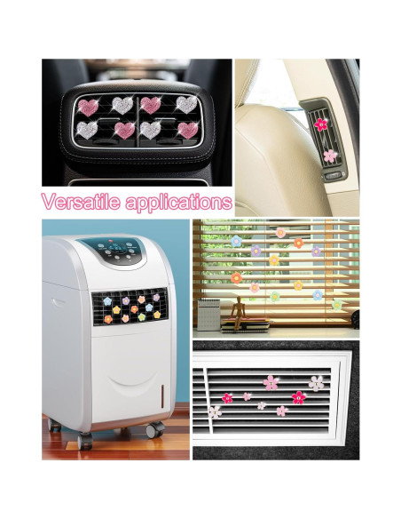 12 Clips de Ventilación PGRODE con Almohadillas Aromáticas - Margarita 12 Clips de Ventilación PGRODE con Almohadillas Aromáticas - Margarita