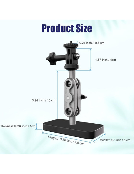 Soporte Magnético Ajustable 360 Mippko para DJI Osmo Pocket 3 Soporte Magnético Ajustable 360 Mippko para DJI Osmo Pocket 3