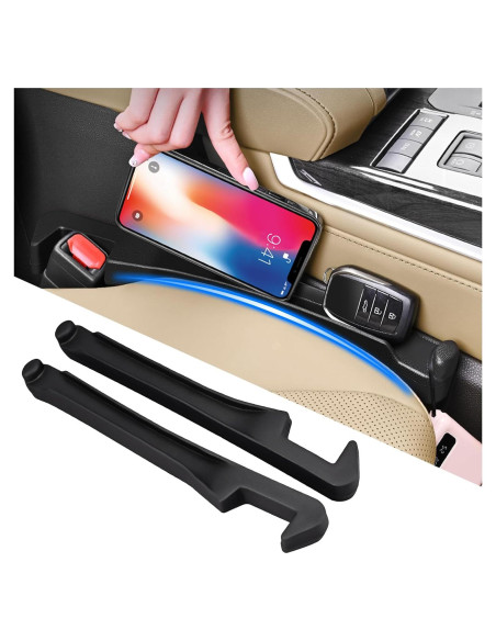 Relleno de Espacio para Asiento de Coche Carleef 2 Piezas Relleno de Espacio para Asiento de Coche Carleef 2 Piezas
