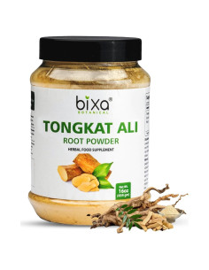 Polvo de Raíz de Tongkat Ali Bixa Botanical 0.45 kg Vegano
