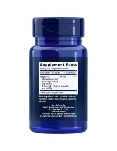 Inhibidor 5-LOX Life Extension con AprésFlex 100 mg 60 cápsulas