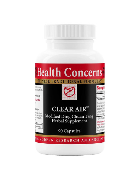 Suplemento Pulmonar Health Concerns Aire Claro - 90 Cápsulas Suplemento Pulmonar Health Concerns Aire Claro - 90 Cápsulas