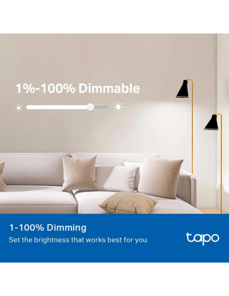 Bombillas Inteligentes Tapo TP-Link L520E 800LM 4000K E27 4-Pack Bombillas Inteligentes Tapo TP-Link L520E 800LM 4000K E27 4-Pack